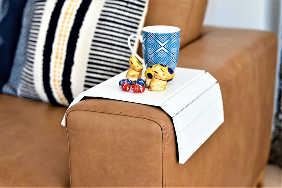 Slinky Sofa Table White Twin Pack (includes bumpers)